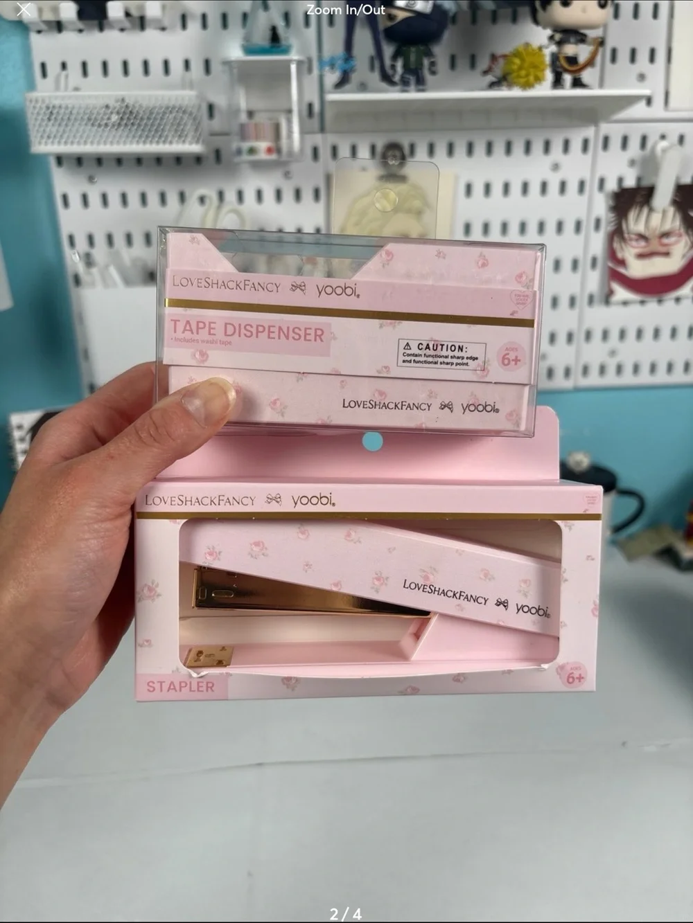 Loveshackfancy x target yoobi stapler tape dispenser bundle